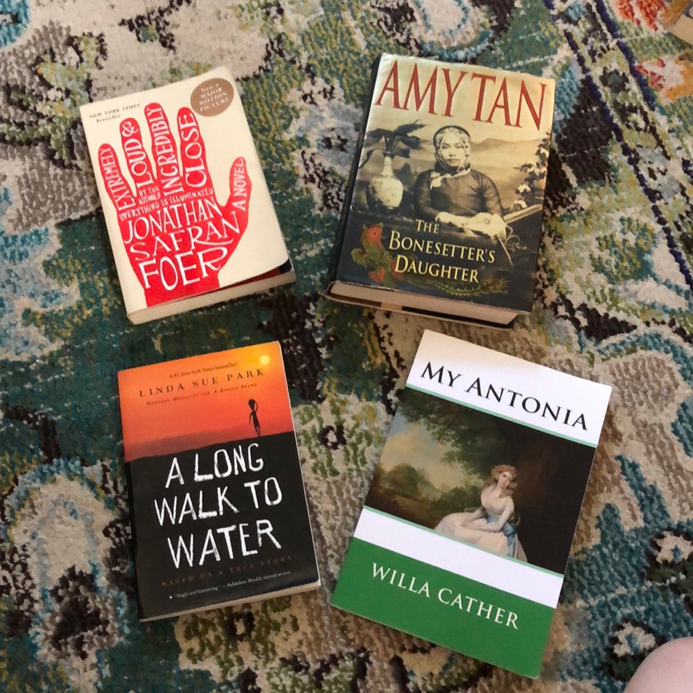 2/$10 or 4/$18 Assorted book bundle!!